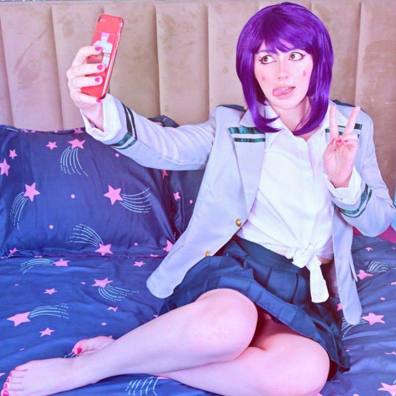 Schoolgirl Kyoka Jiro from MHA