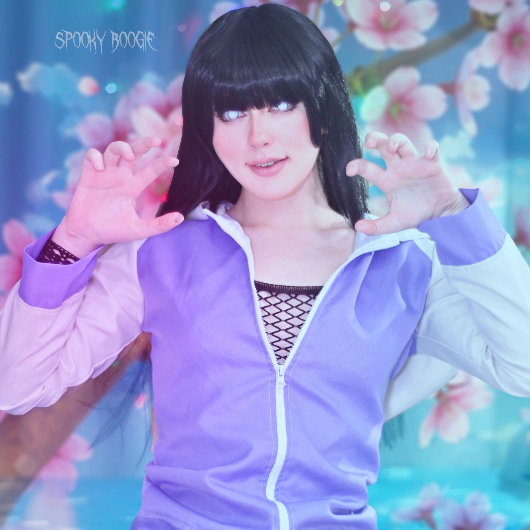 Cosplay photoset of Hinata Hyuga from anime Naruto