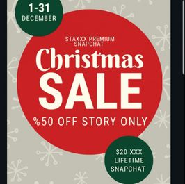 Lifetime Premium snapchat xmas sale