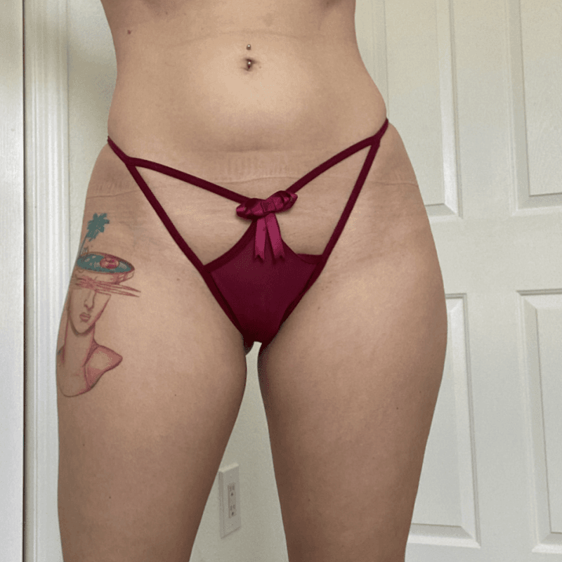 red thong