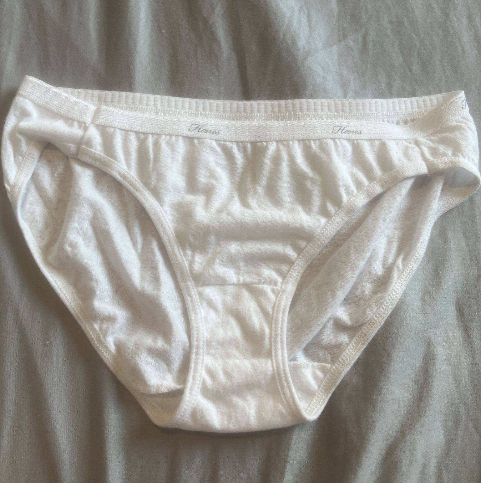 White Cotton Hanes Underwear