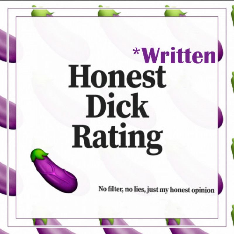 Written dick rating