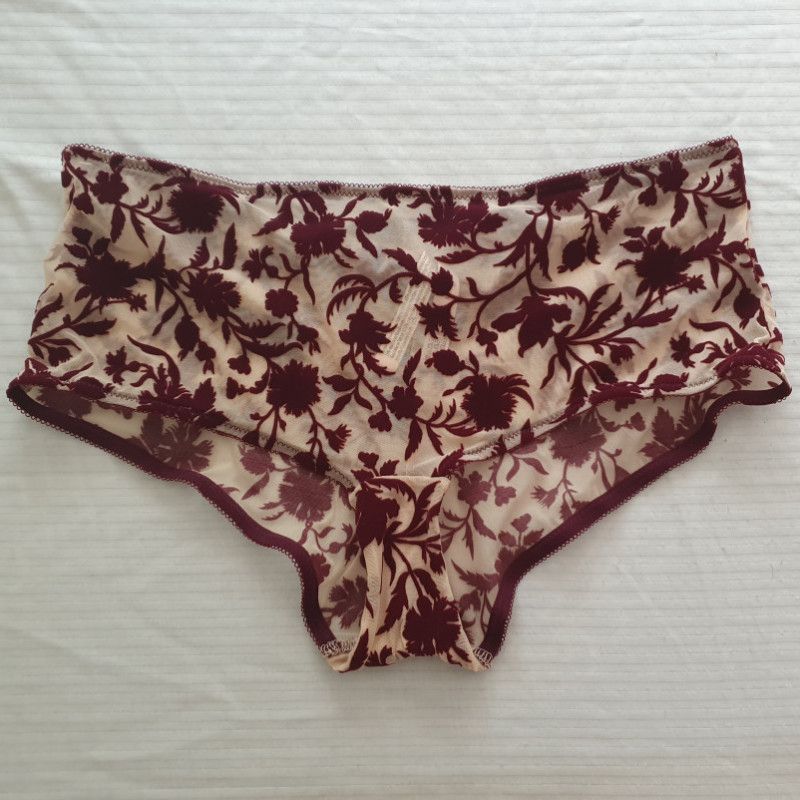 Victorias Secret Purple Velvet Hipsters