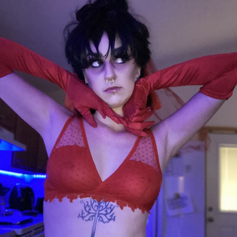 Lydia Deetz Tentacle Photo Set