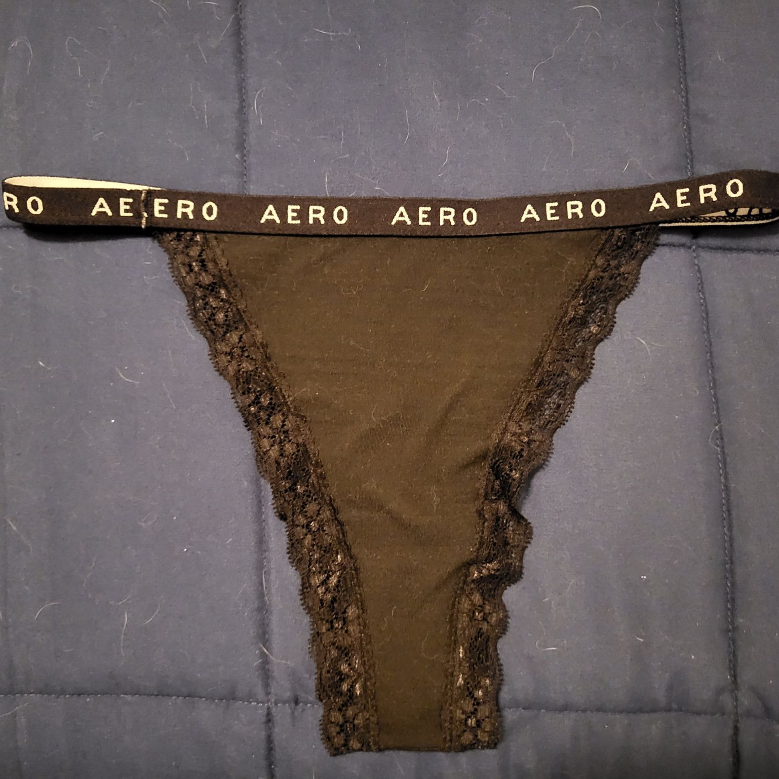 Used high waisted panties