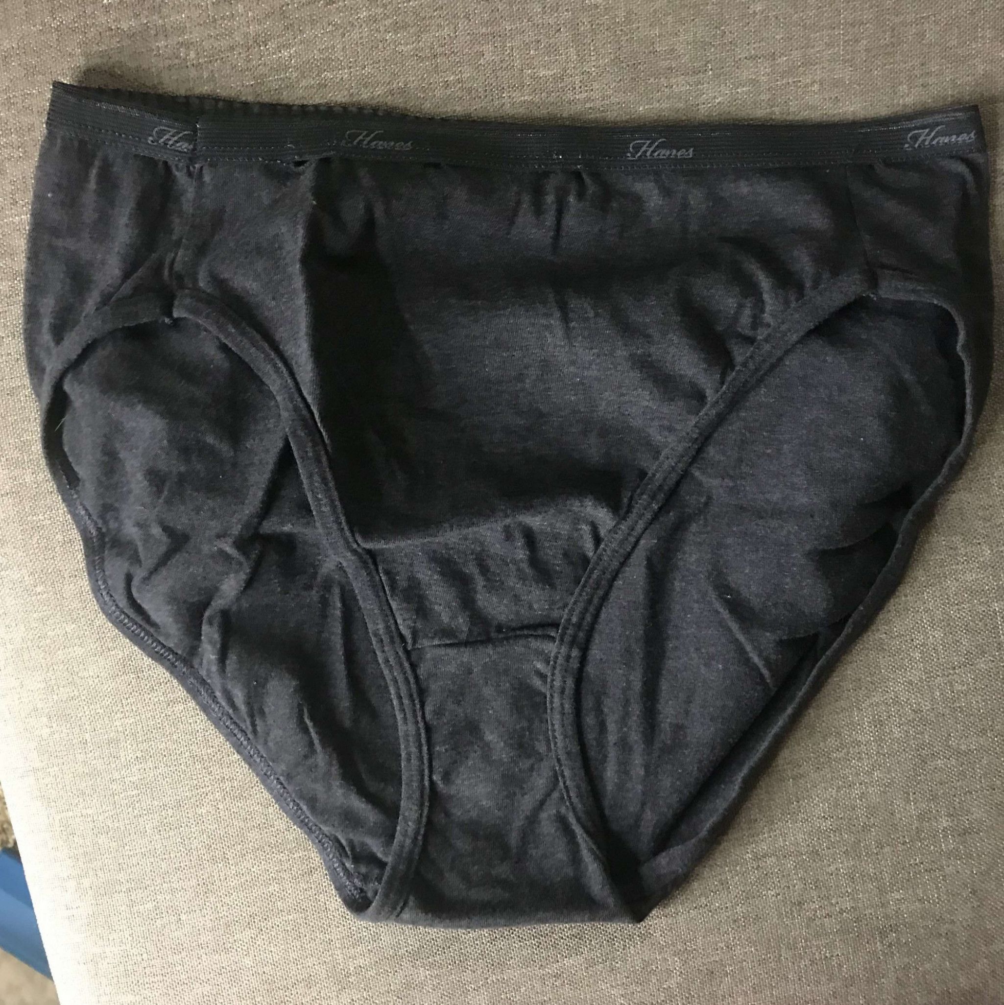 Hanes Black Panties