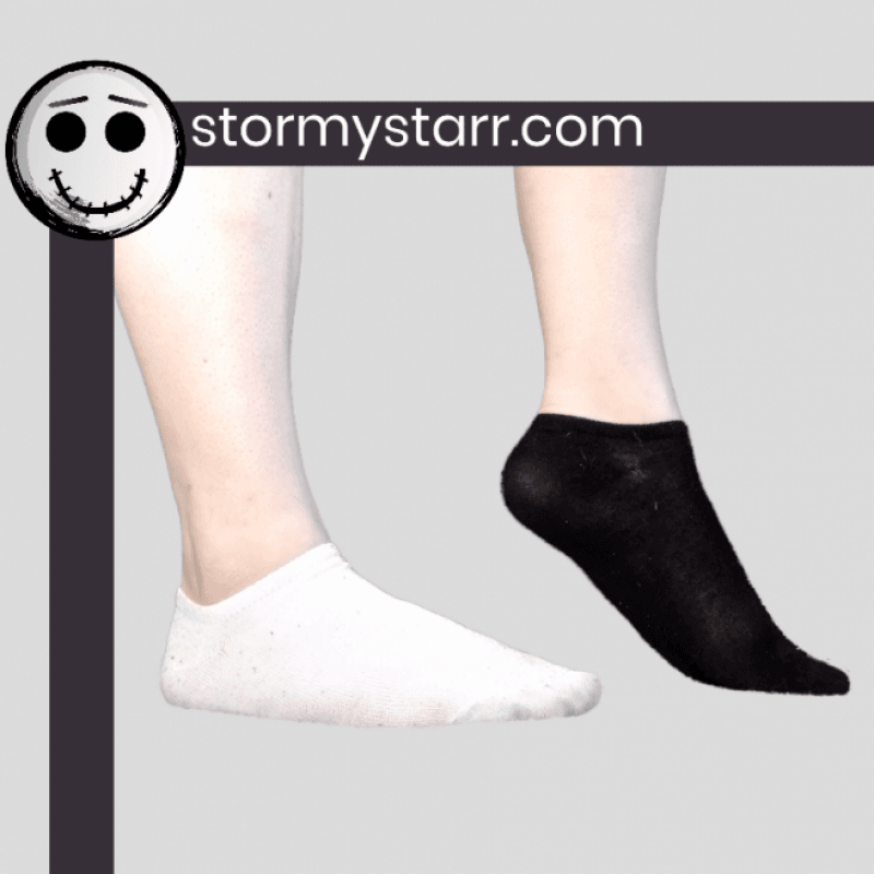 Black and White Socks