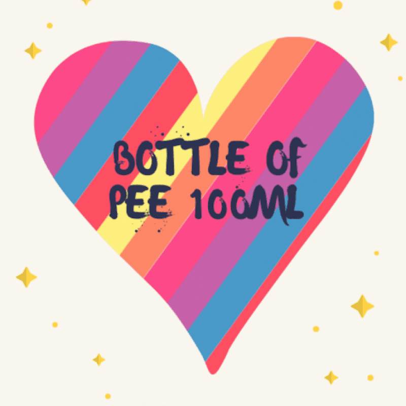 100ml Bottle of Pee