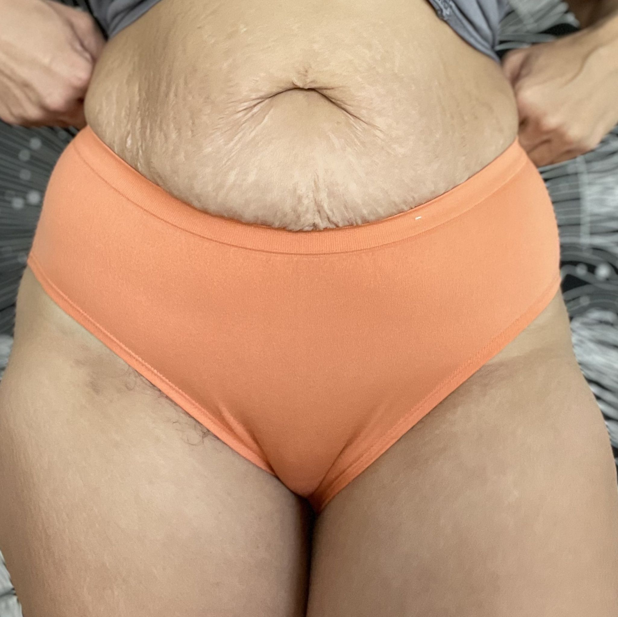 Orange panties