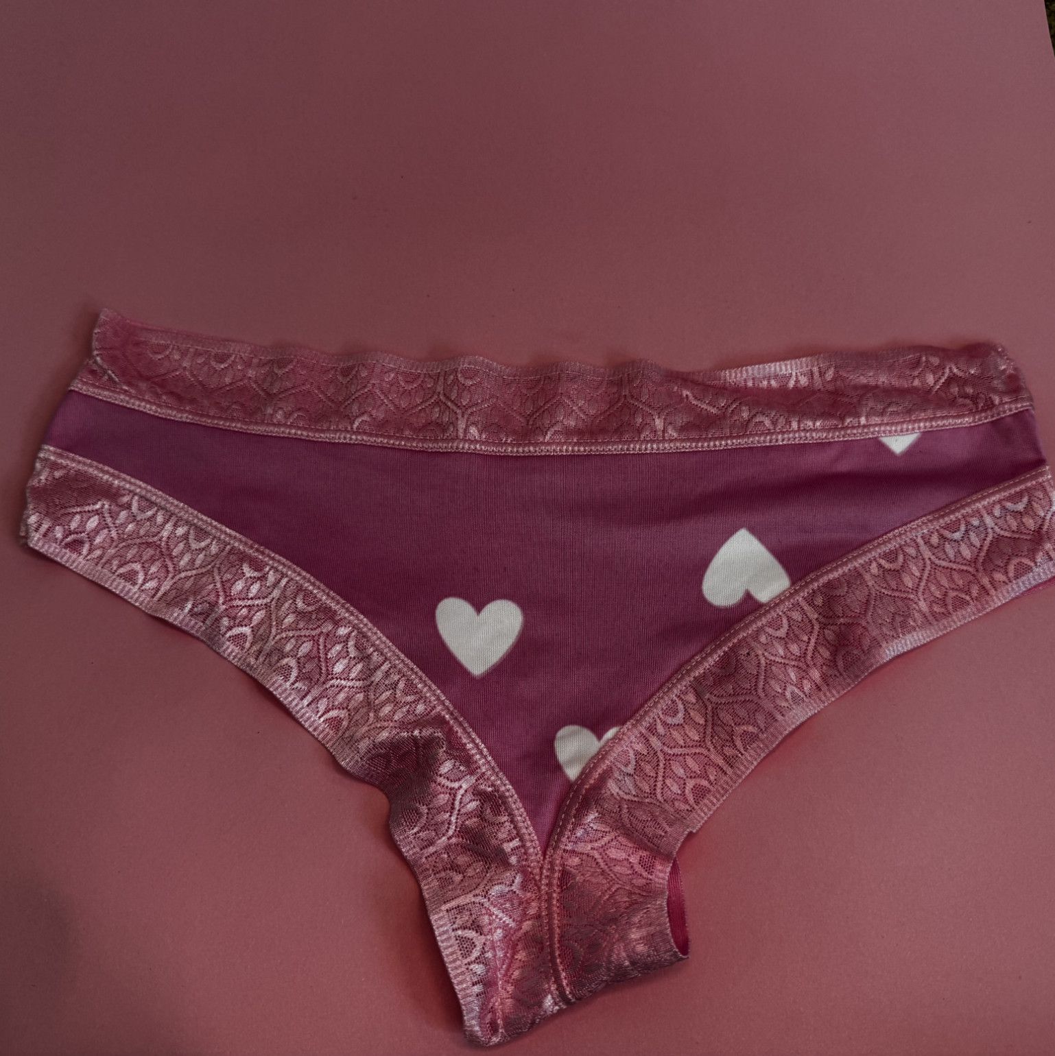 Pink Heart Booty Shorts