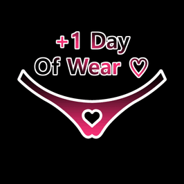 Add 1 Extra Day To Worn Panties