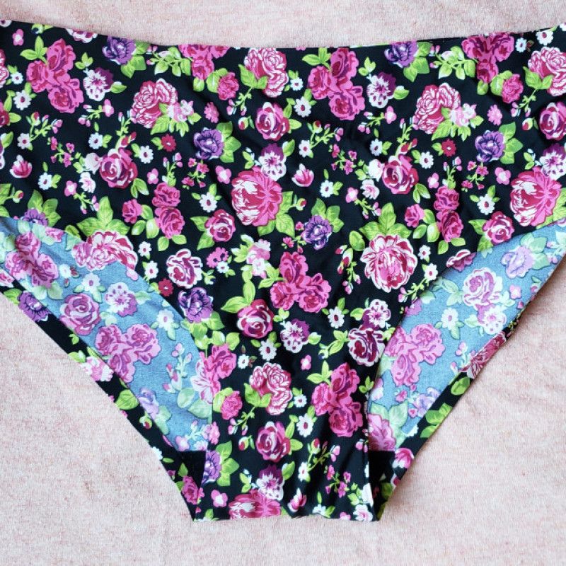 Floral Print Panties