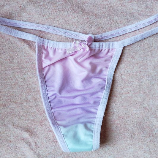 Pastel Gradient Thong