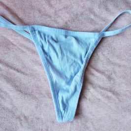 Light Periwinkle Blue Thong