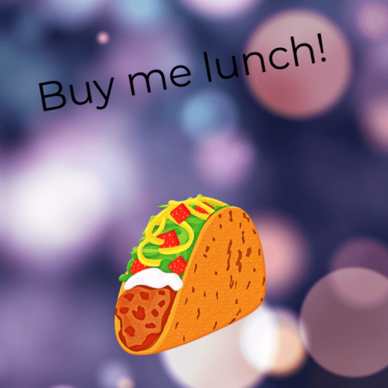 Buy Me Lunch!