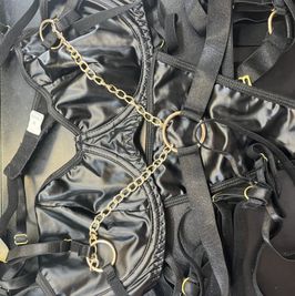 Leather and Chains Lingerie