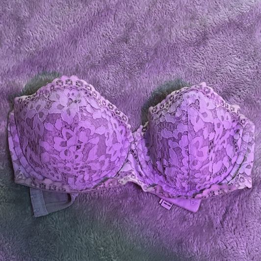 light purple bra