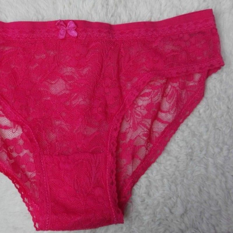 Red big panties