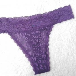 Dark purple panties