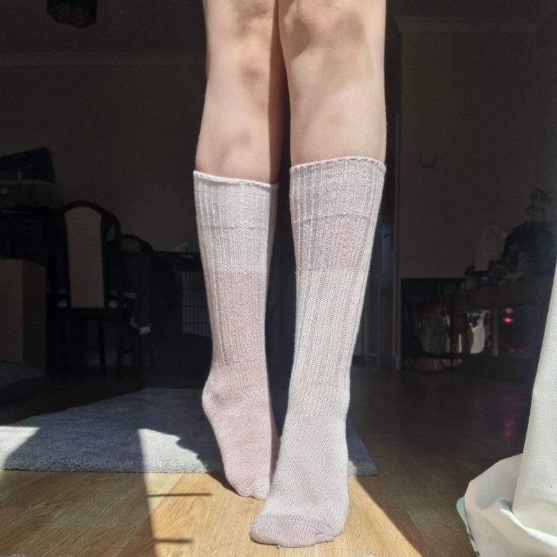 Cute under knee socks!