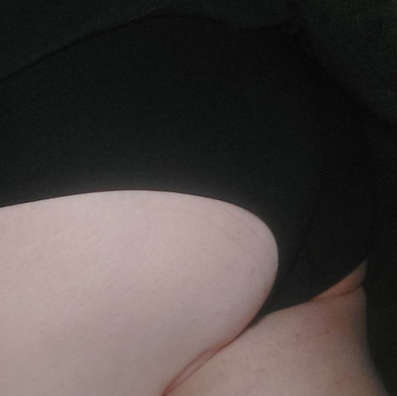 Black cotton panties