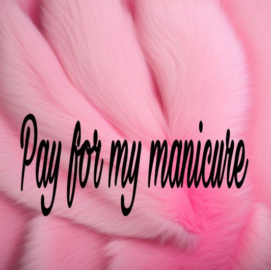 Pay for my manicure