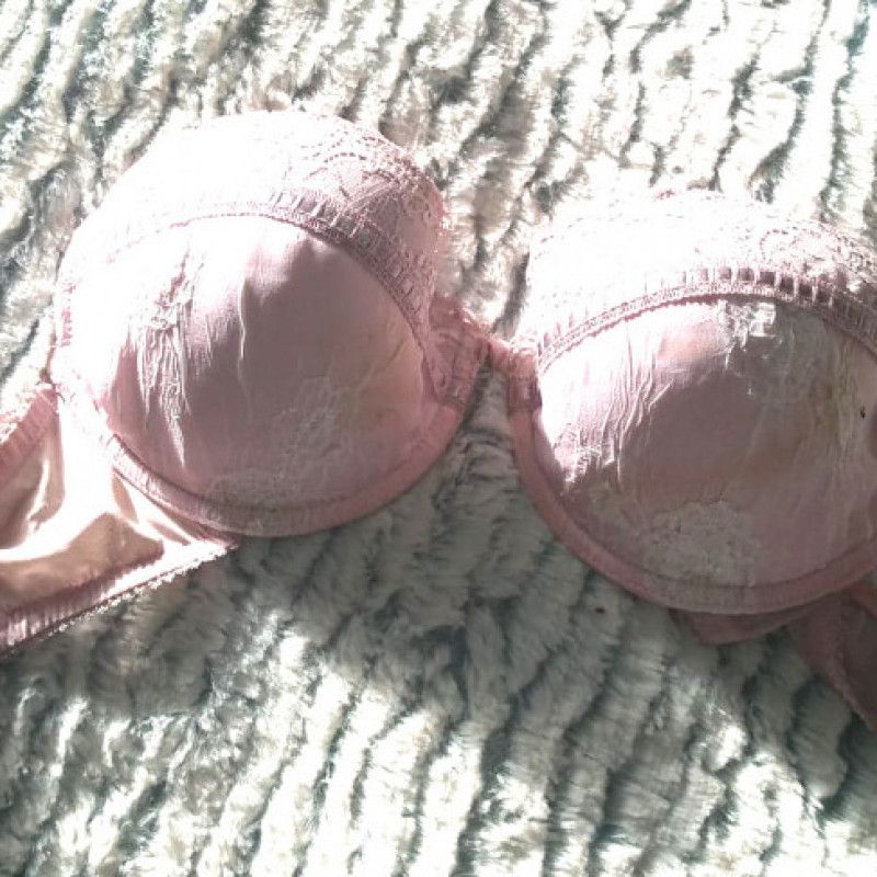 Worn bra for sale