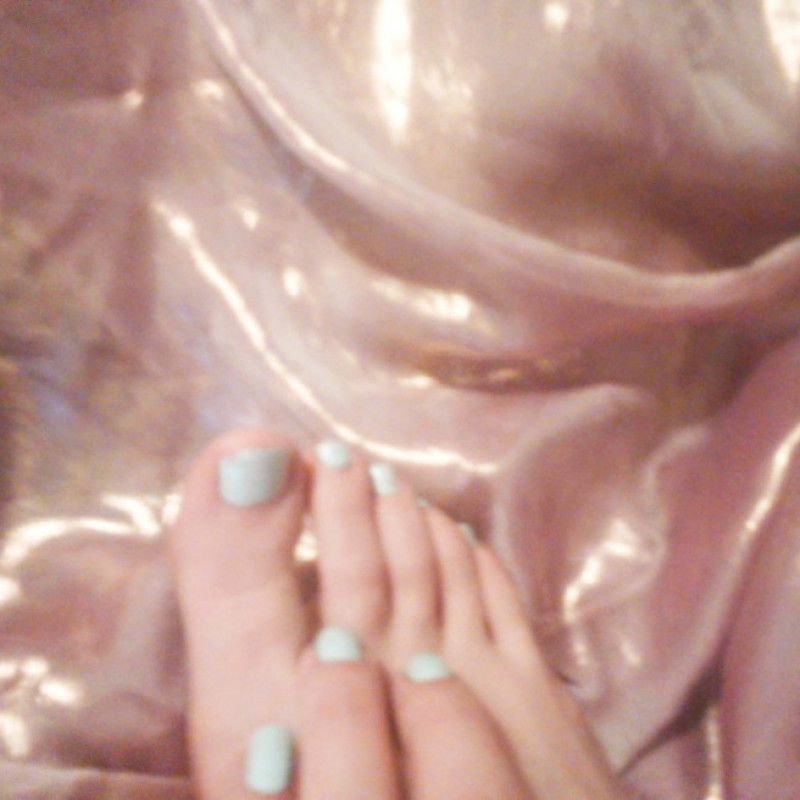 Pink Silk Feet Fetish PhotoSet