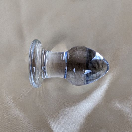 Glass buttplug