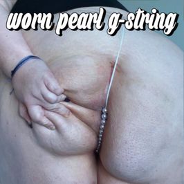 WORN PEARL G STRING