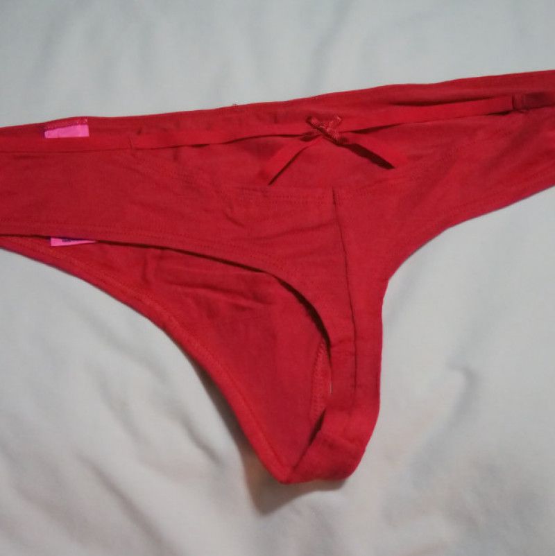 Red panties