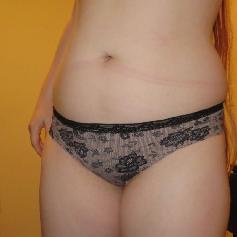 Smooth Flowery Panties