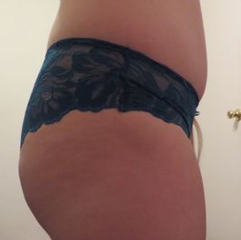 Blue Lace Panties