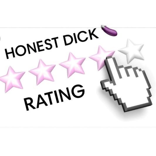 Honest Dick Rating: Text