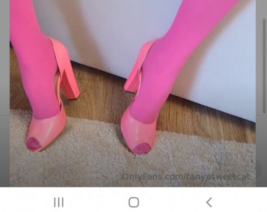 Pink heels