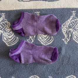 Purple Ankle Socks