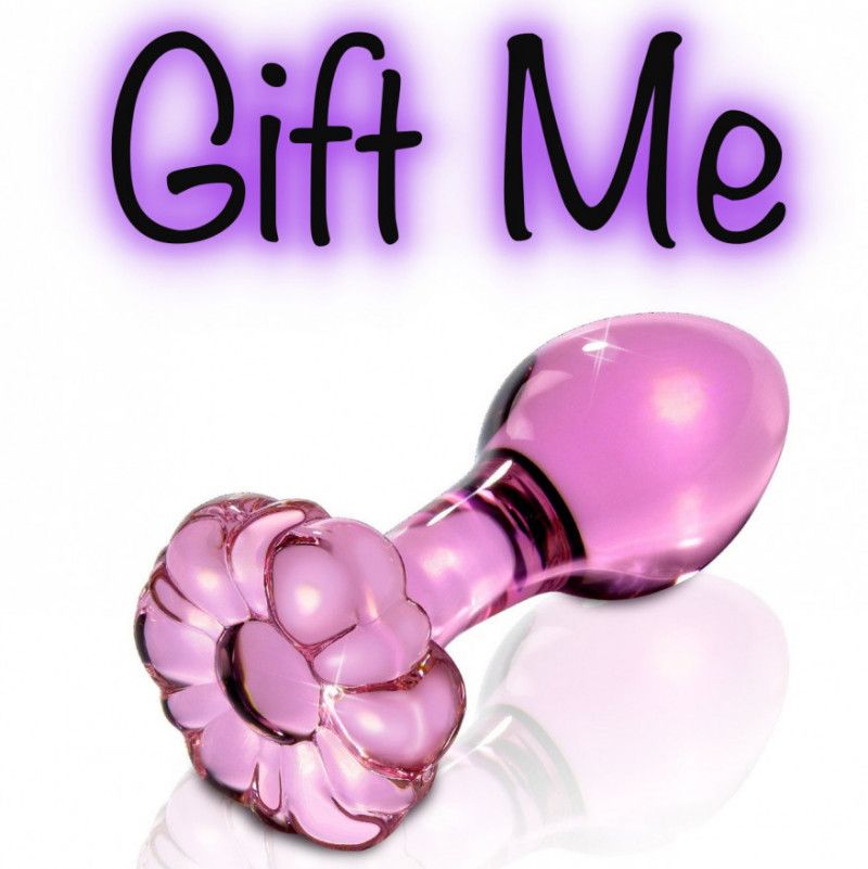 Gift Me: Flower Base Pink Butt Plug