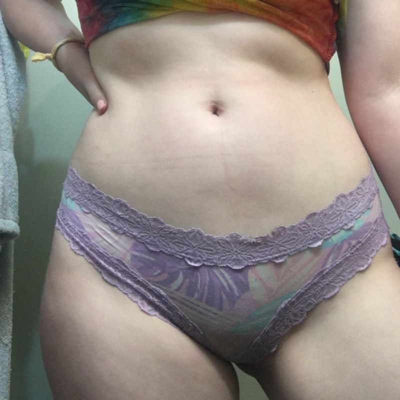 Pastel and Lace Cheeky Panties