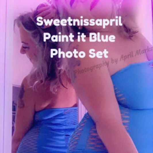 Paint It Blue Photo Set