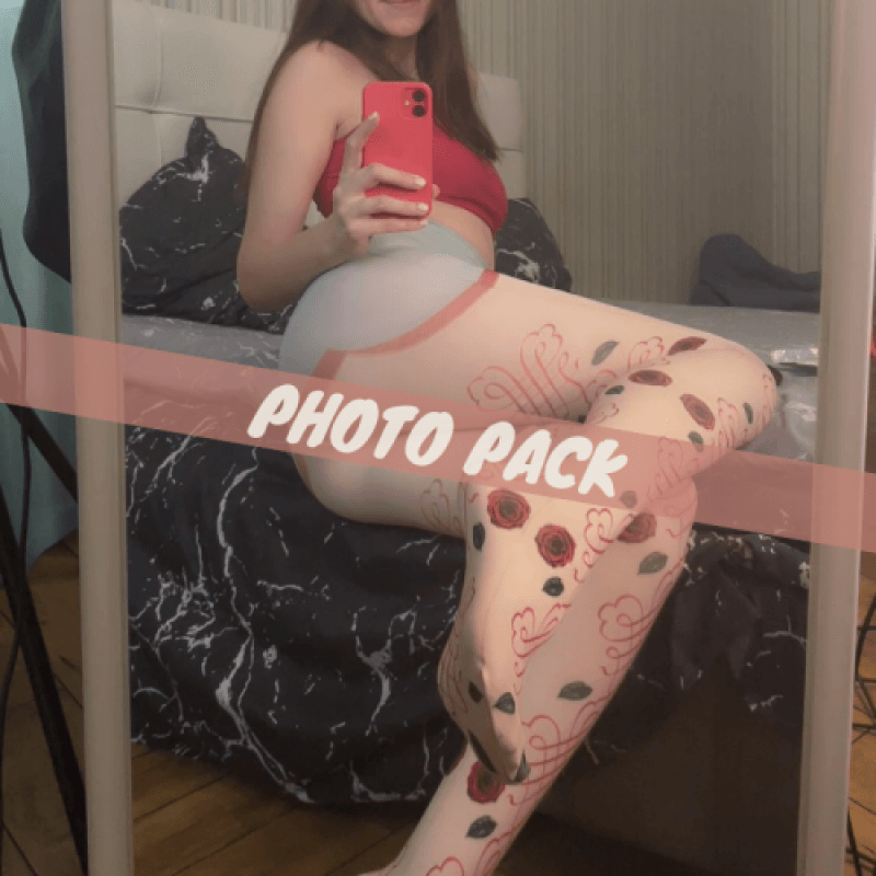 Printed tights photo pack