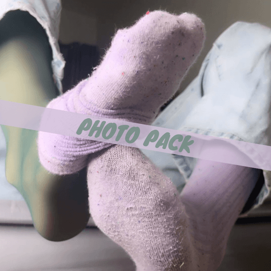 Nylons under socks photopack