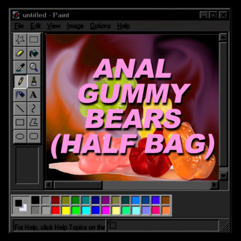 Half Bag of Anal Gummy Bears