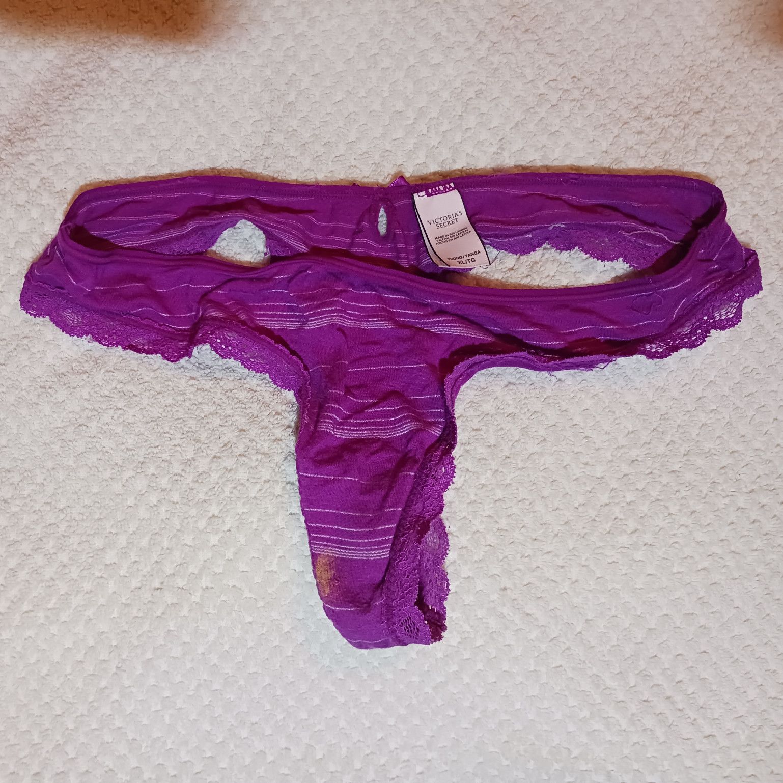 Purple Thong