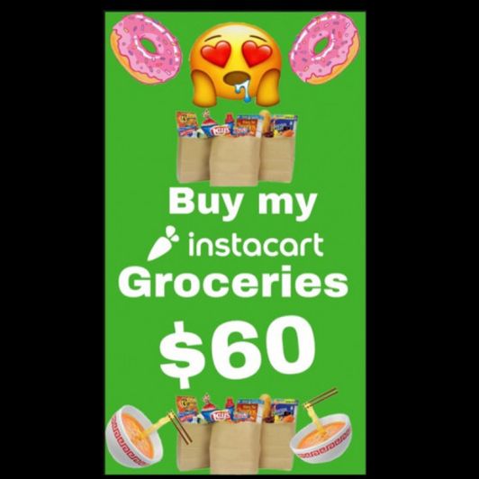 Buy My InstaCart Groceries