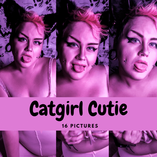 Catgirl Cutie 16 photo set