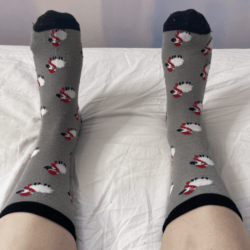 Little Sheep Grey Socks