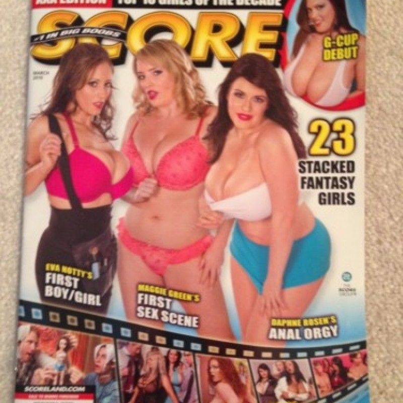 MARCH 2010 SCORE MAGAZINE MY CENTERFOLD