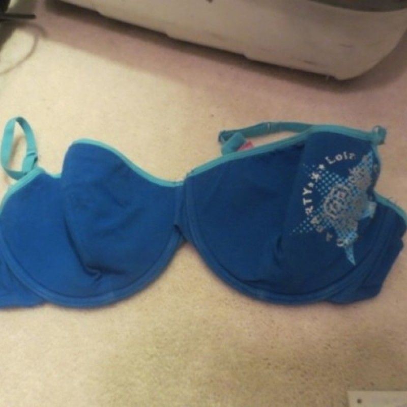 TAYLOR STEVENS BLUE SOFT CUP BRA