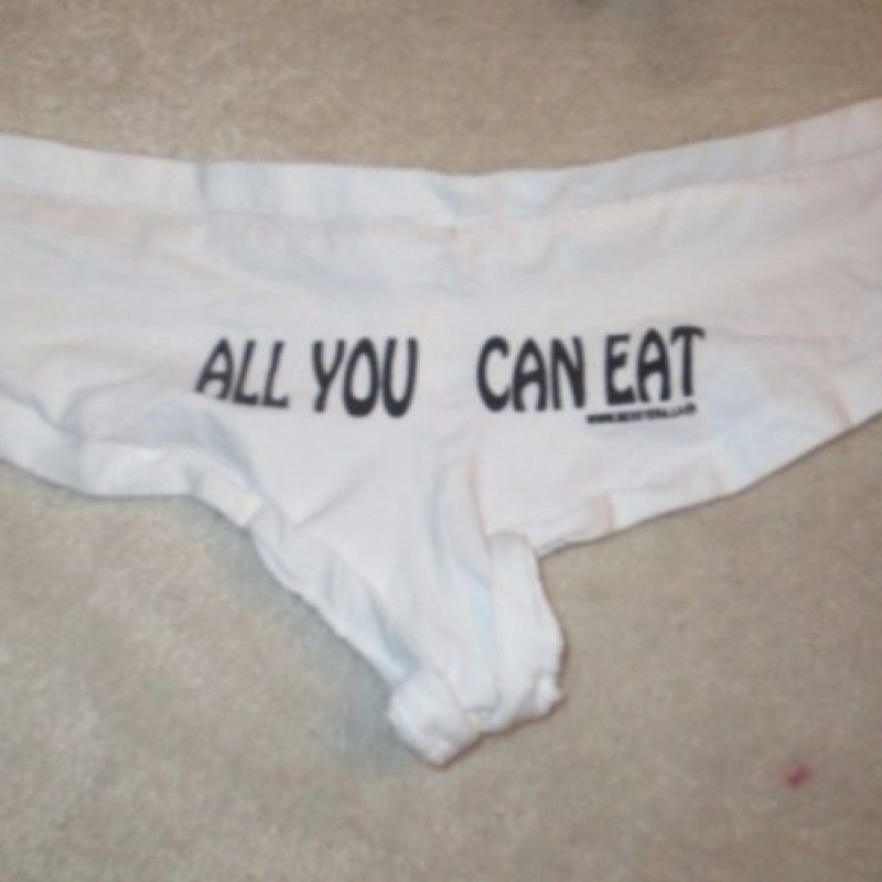 ALL YOU CAN EAT WHITE PANTIES5