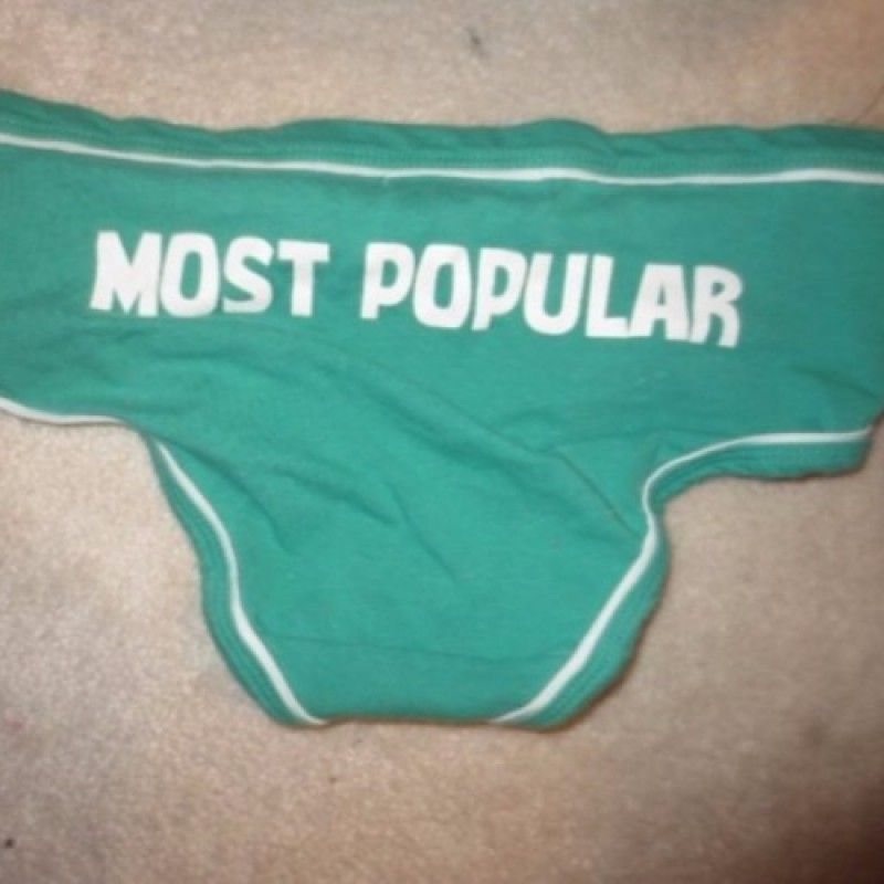 MOST POPULAR GREEN PANTIES